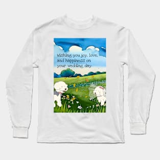 Dog Wedding Long Sleeve T-Shirt